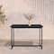 Armen Living Grand Outdoor Patio Bar Height Dining Table in Aluminum 840254332676 - alternate 6